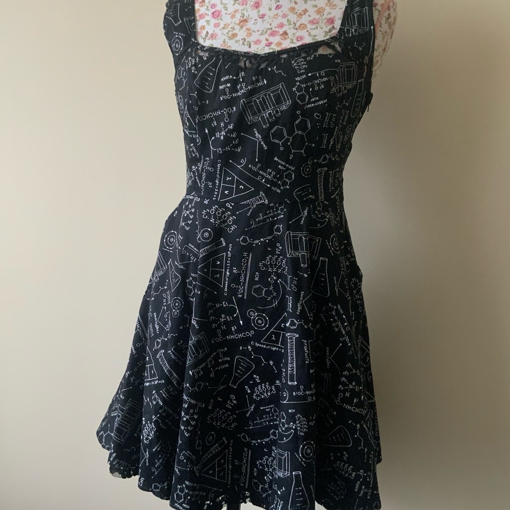 Chemistry symbols dress hot topic!